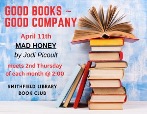 Good Books, Good Company - Smithfield Book Club @ Smithfield Branch