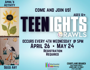 Teen Nights @ Courtland @ Courtland Branch