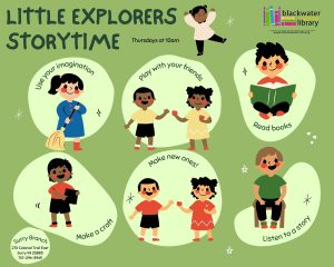 Little Explorers Storytime @ Surry Branch