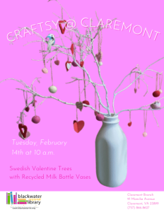 Craftsy @ Claremont @ Claremont Branch