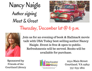 Nancy Naigle Meet and Greet @ Courtland Branch
