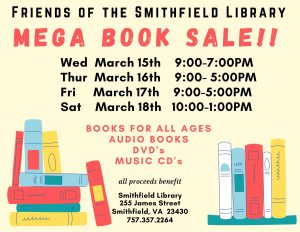 Friends of the Library Book Sale - Smithfield Branch @ Smithfield Branch