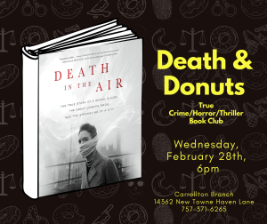 Death and Donuts Book Club @ Carrollton Branch