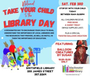 Take Your Child to the Library Day @ Smithfield Branch