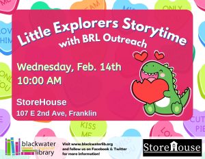 BRL Outreach Storytime - Storehouse @ Storehouse
